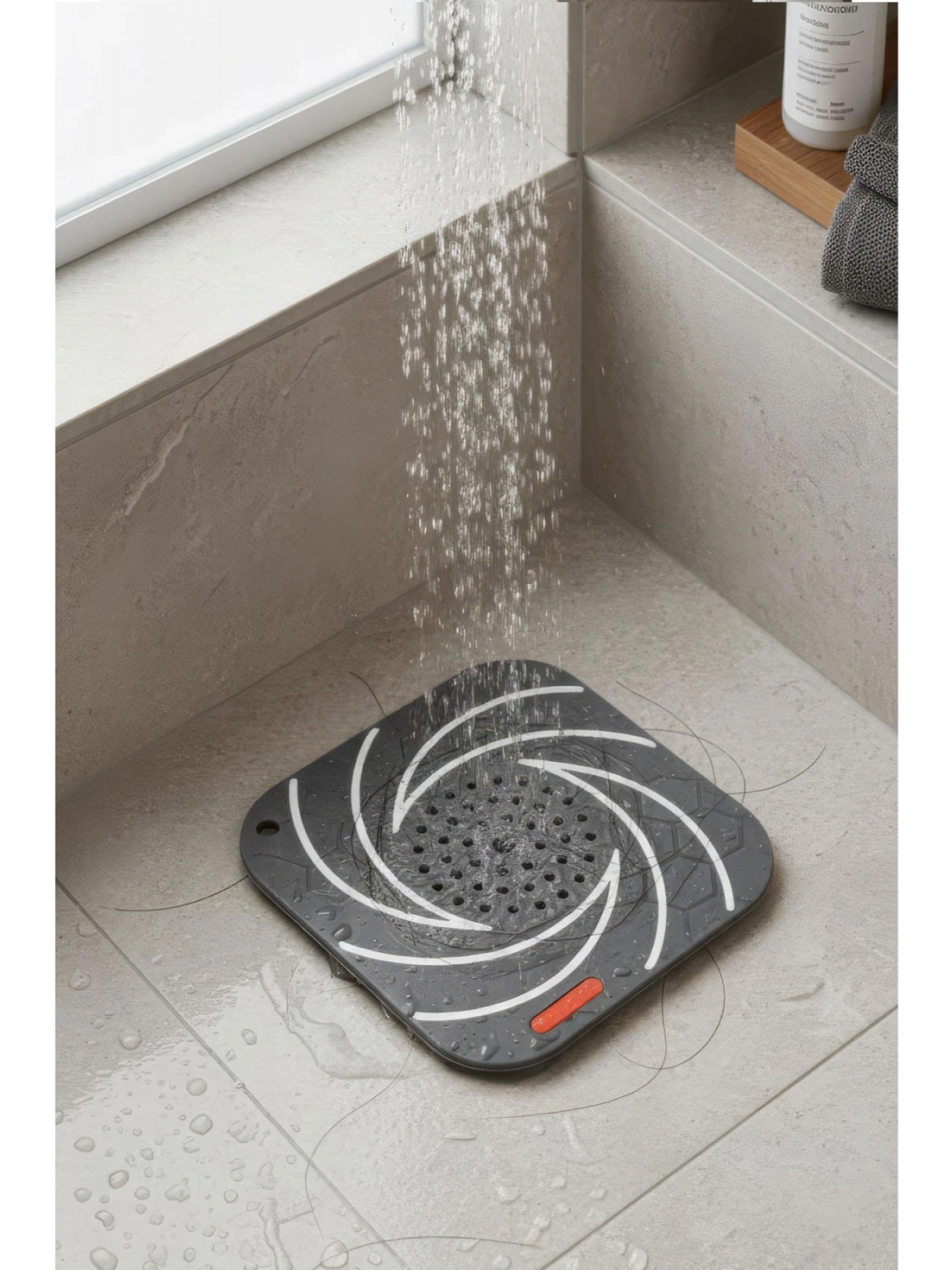 Silikon Kötü Koku Önleyici Banyo Mutfak Lavabo Koku Önleyici Sızdırmaz Pedi Gri Renk Delikli