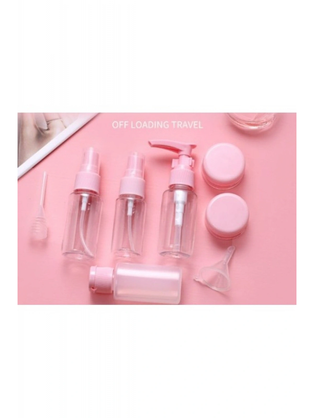 10 Parça Seyahat Sprey ve Boş Şişe Seti