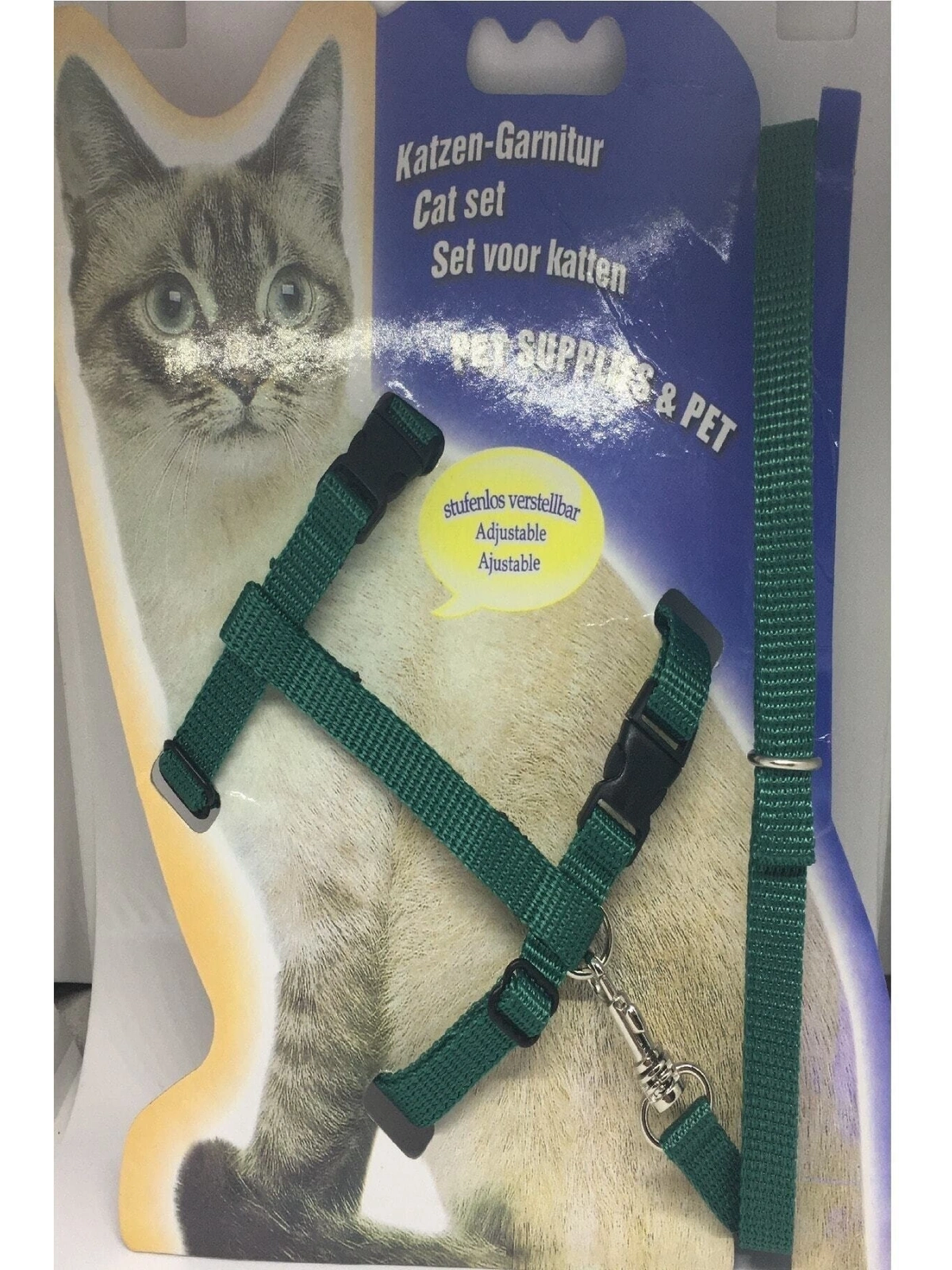 Kedi Göğüs Tasması Ve Gezdirme Seti No: 111