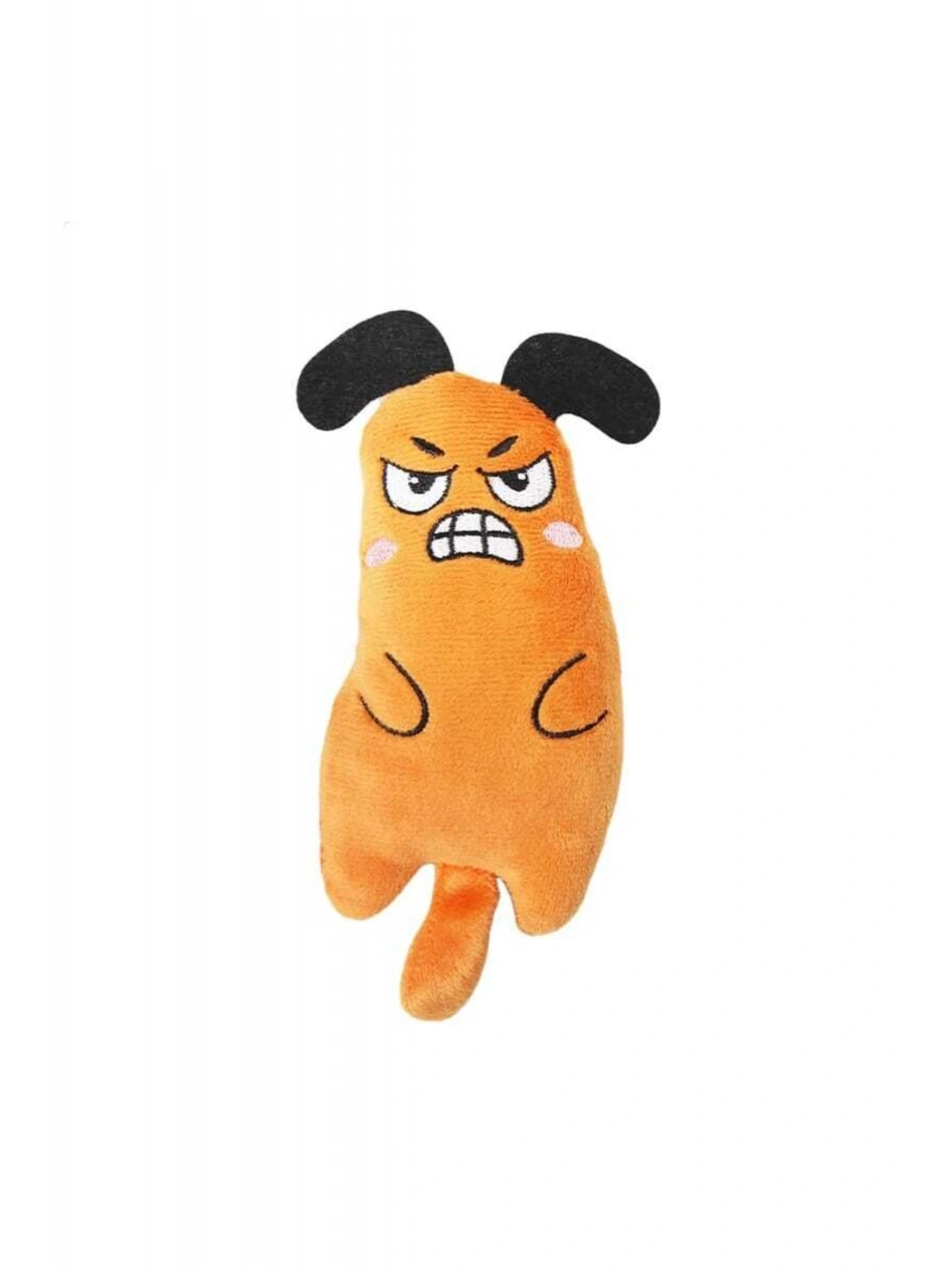 Peluş Kedi Oyuncağı Kedi Otlu Catnipli Peluş Turuncu 1 Adet