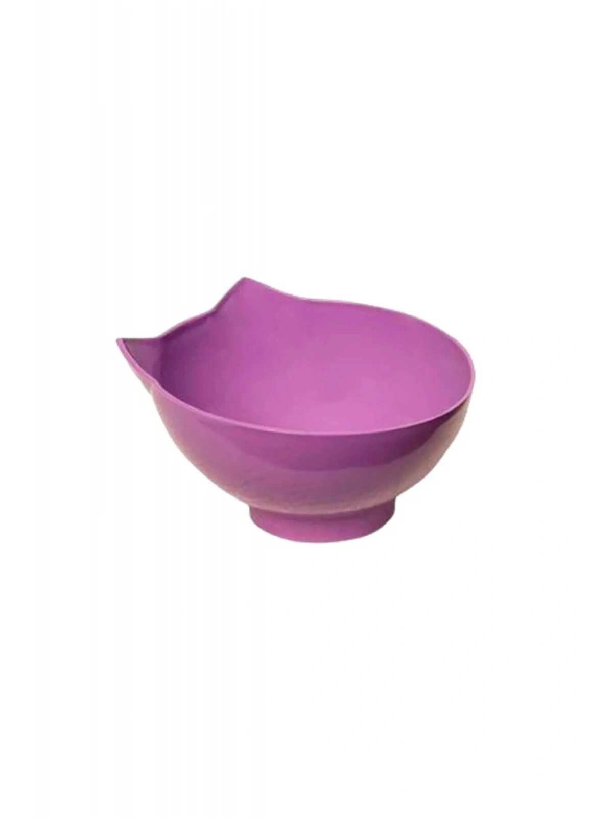 Şekilli Kedi Köpek Mama Ve Su Kabı Mor