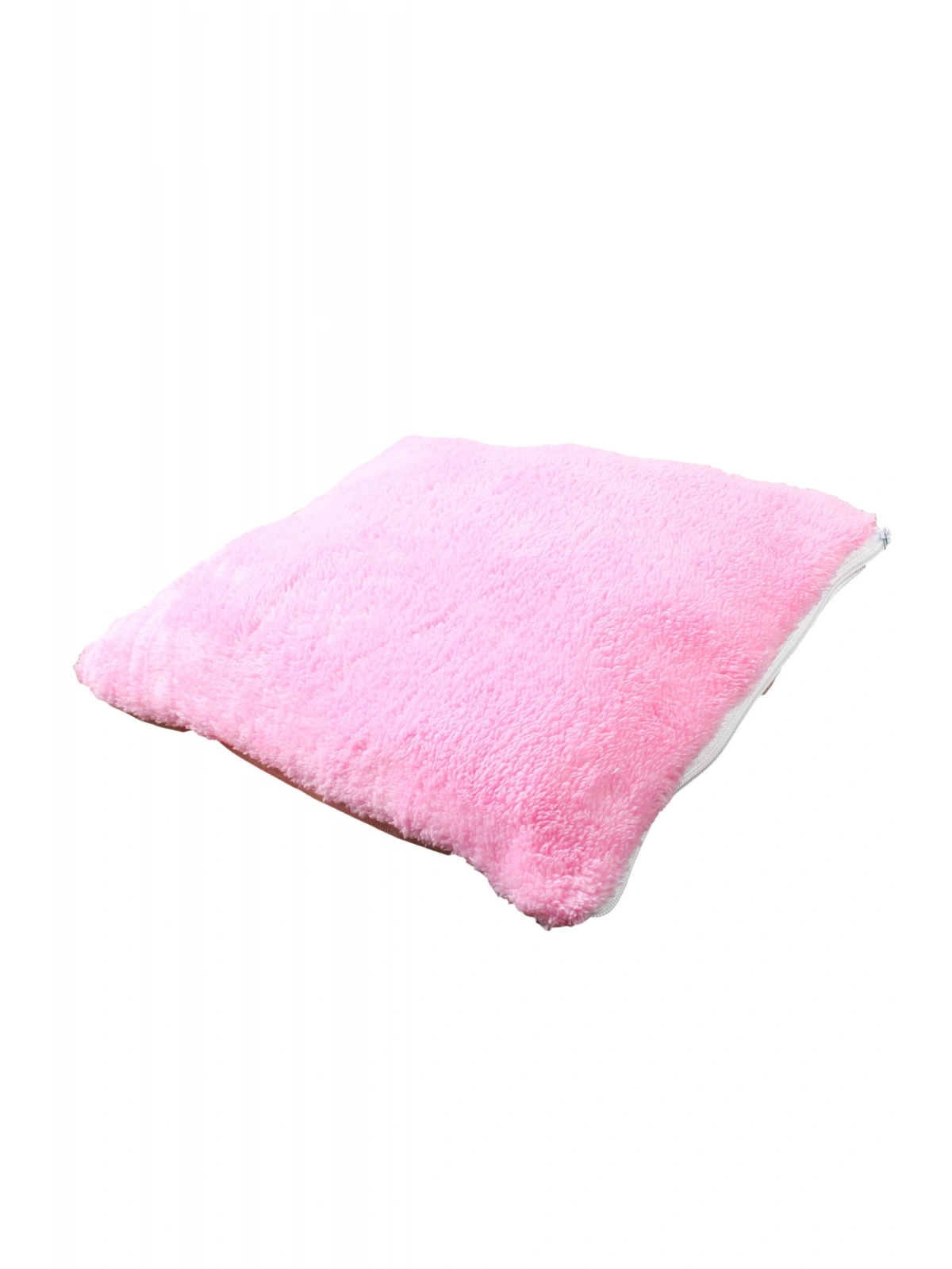 Kedi Köpek Uyku Minderi Yıkanabilir Yumuşak Fermuarlı Yatağı Welsoft 35x40 Cm 1 Adet Pembe