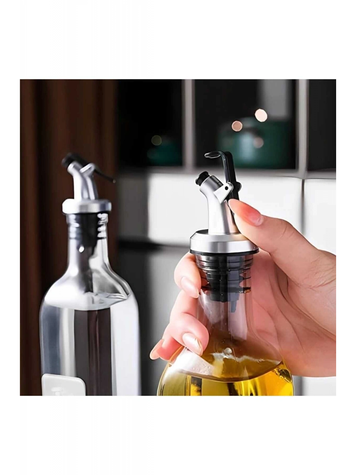 Şişe Başlığı Servis Yağdanlık Aparatı | Yağdanlık Şişe Ucu Servis Aparatı Sosluk Aparatı 1 Adet