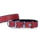Doggie Kemikli Kırmızı Köpek Boyun Tasması 2,5X37-45 Cm