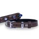 Doggie Nazar Boncuklu Kahve Köpek Boyun Tasması 2X35-40 Cm