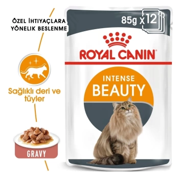 Royal Canin Intense Beauty Yetişkin Yaş Kedi Maması 85gr x 12 Li