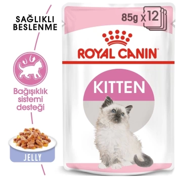 Royal Canin Kitten Jelly Yavru Kedi Konservesi 85 Gr x 12 Li
