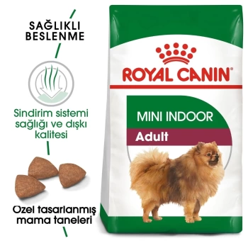 Royal Canin Mini Indoor Küçük Irk Yetişkin Köpek Maması 1,5 Kg