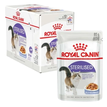 Royal Canin Sterilised Jelly Kısır Kedi Yaş Mama 85 Gr x 12 Li