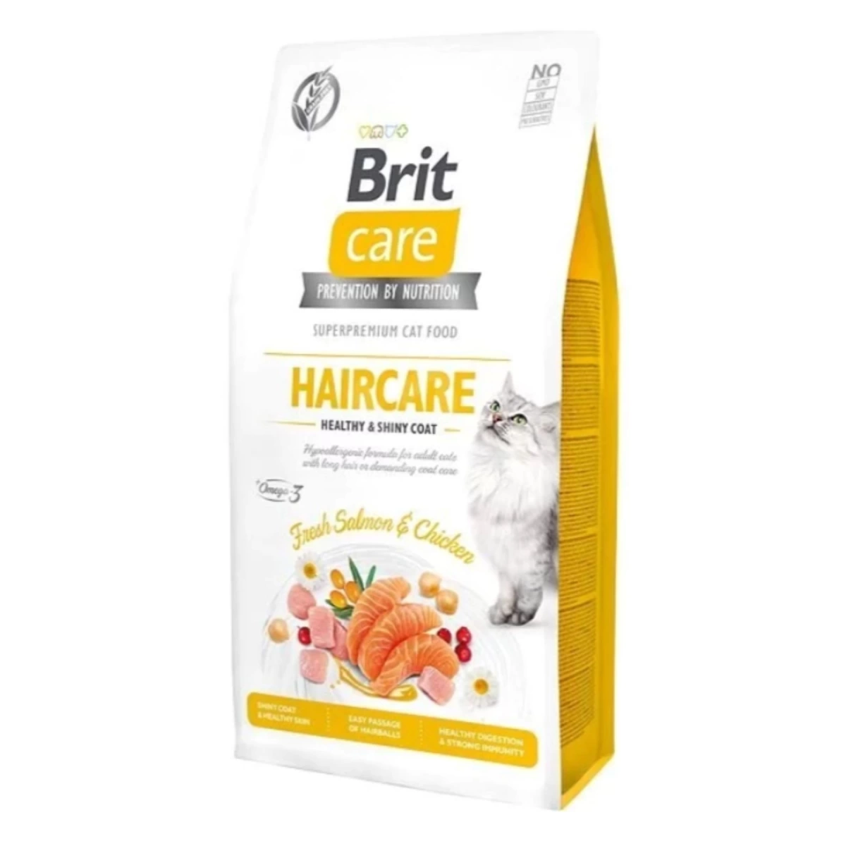 Brit Care Deri ve Tüy Sağlığı için Tahılsız Yetişkin Kedi Maması 7 Kg