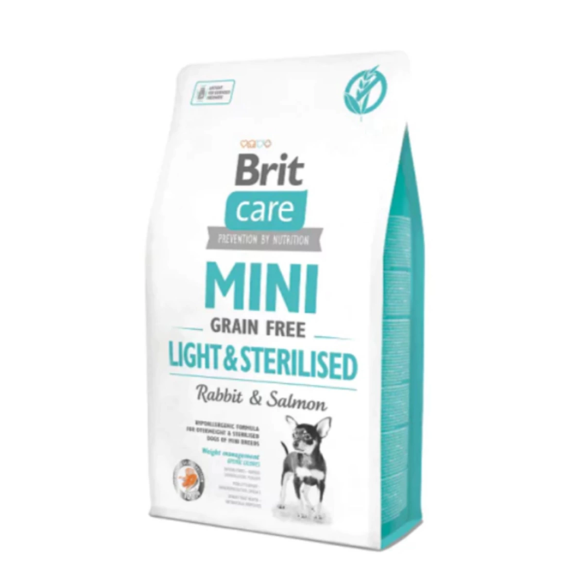 Brit Care Mini Light Sterillised Tavşanlı Tahılsız Köpek Maması 2 Kg