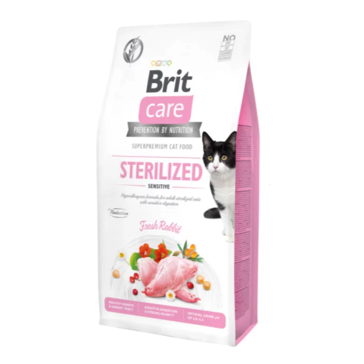 Brit Care  Sindirim Sistemi Destekleyici Tahılsız Kısırlaştırılmış Kedi Maması 7 Kg
