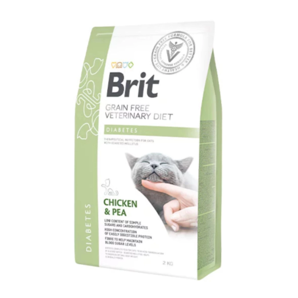 Brit  Diabetes  Tahılsız Kedi Maması 2 Kg