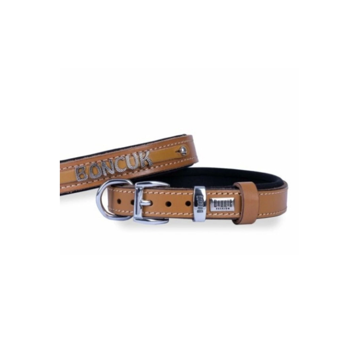 Doggie Kamel İsimlikli Köpek Boyun Tasması 2,5X37-45 Cm