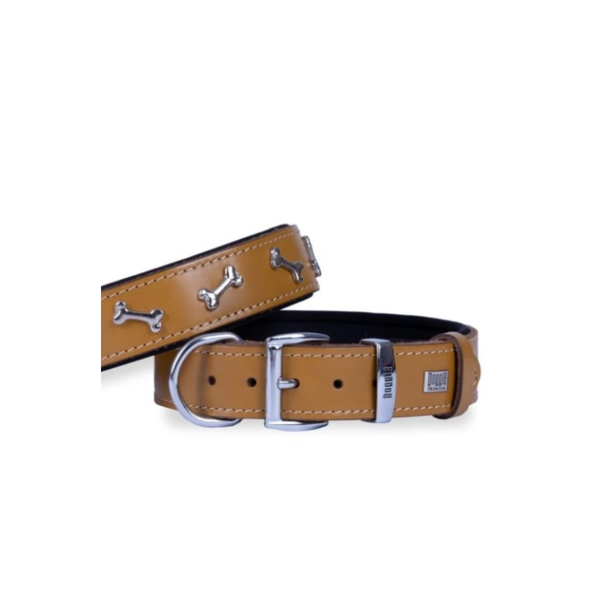 Doggie Kamel Kemik Köpek Boyun Tasması 3,5X52-60 Cm