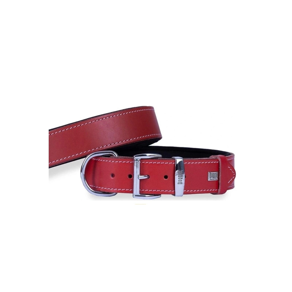 Doggie Kırmızı Köpek Boyun Tasması 4x47-55 Cm