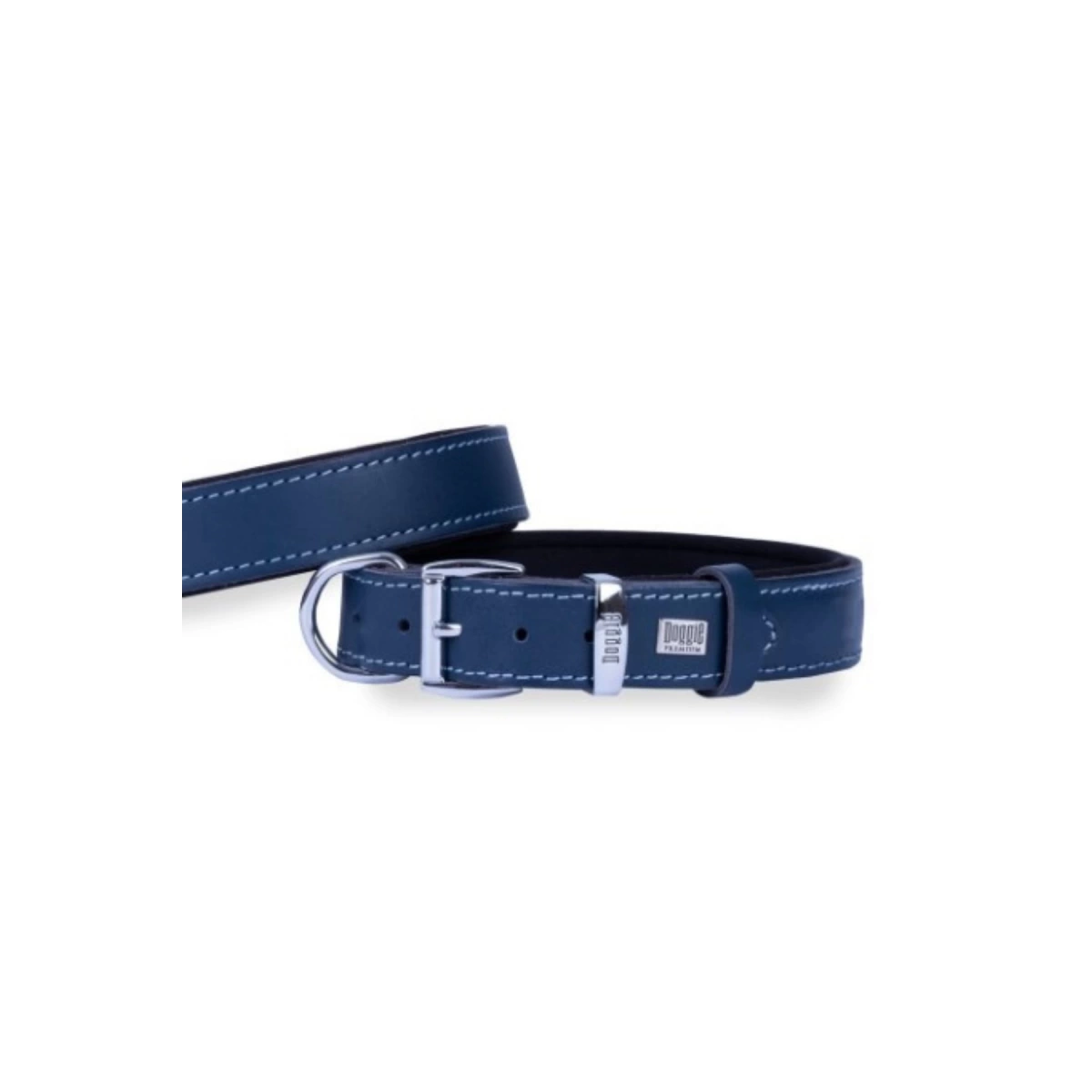 Doggie Mavi Köpek Boyun Tasması 2,5x37-45 Cm
