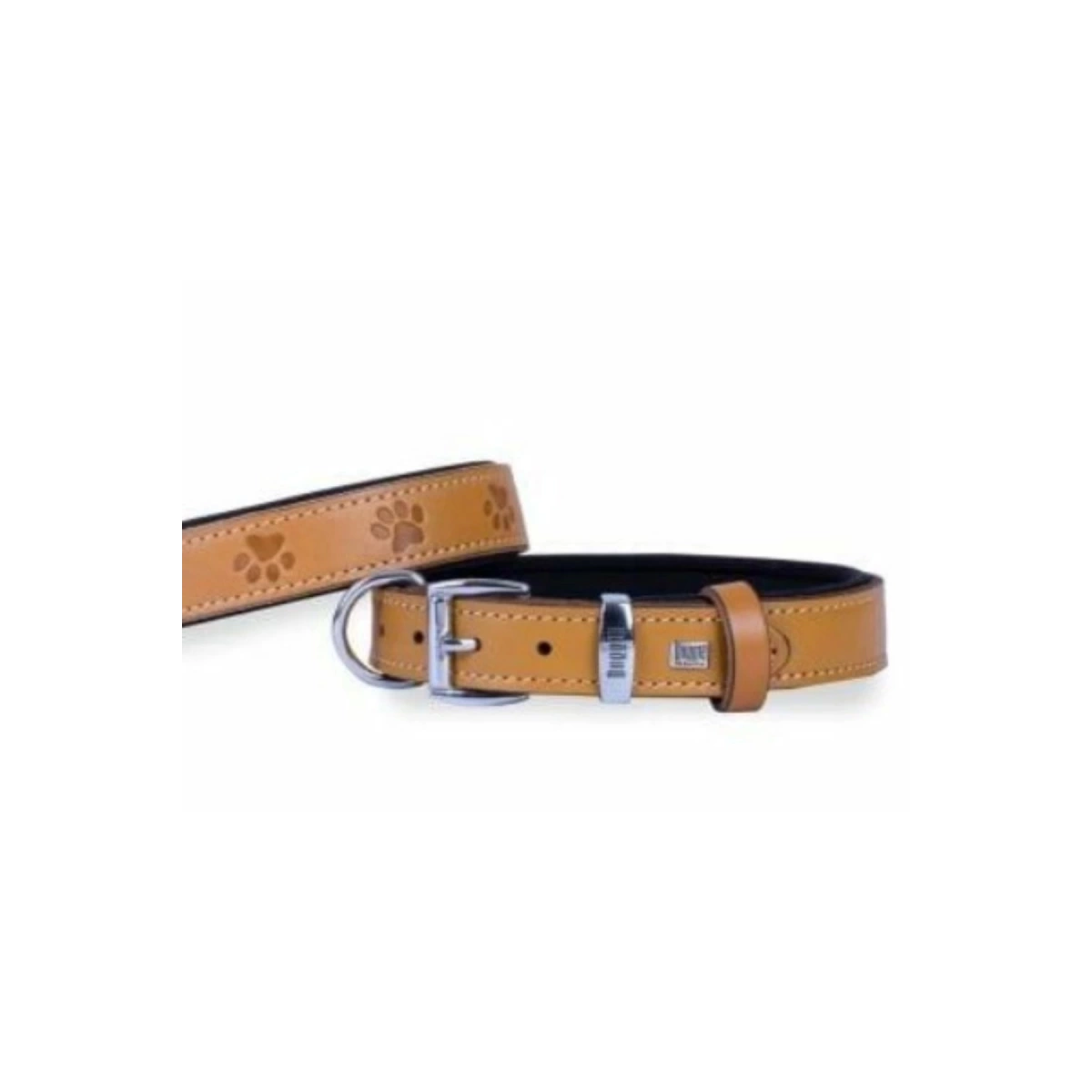 Doggie Sarı Patili Köpek Boyun Tasması 3X42-50 Cm