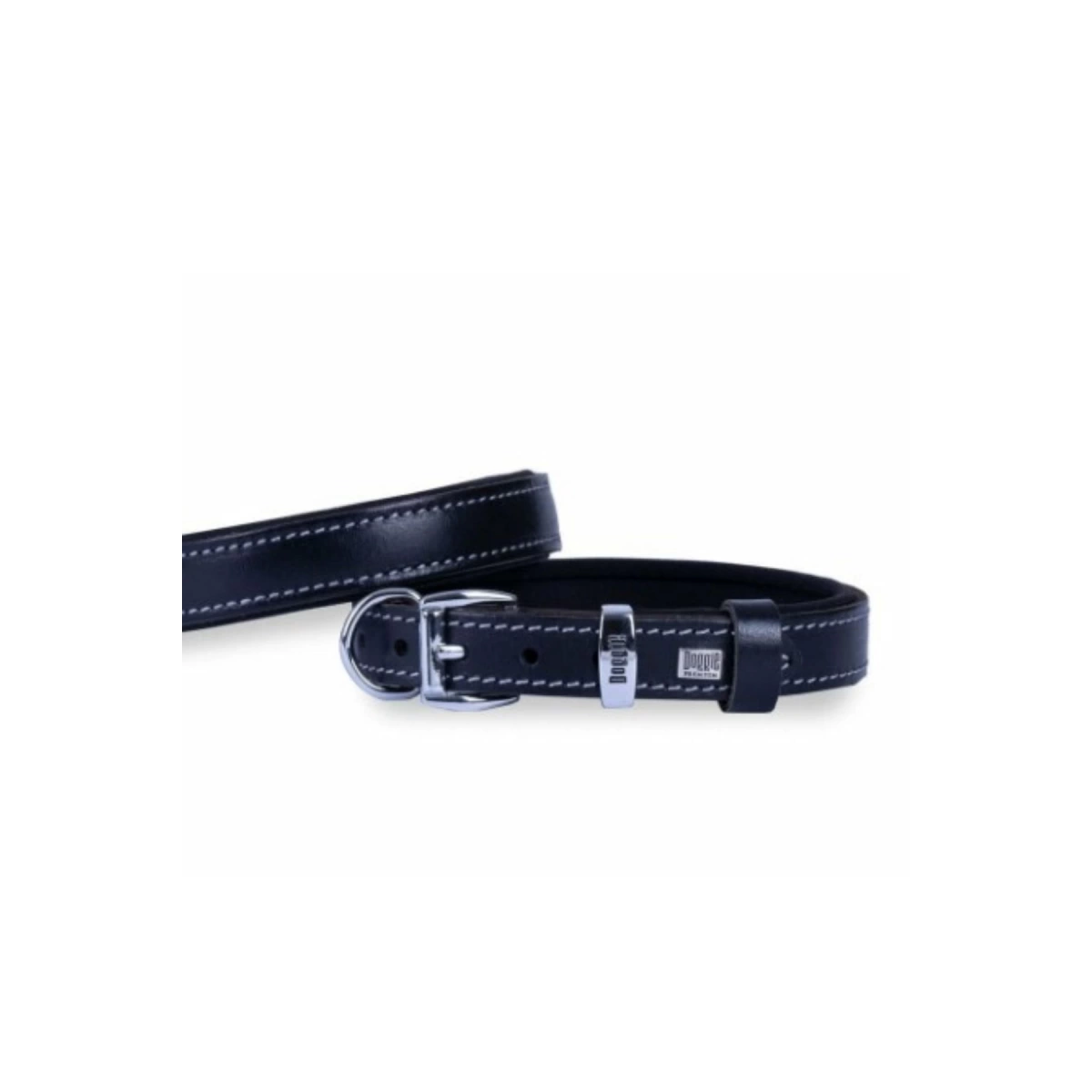 Doggie Siyah Köpek Boyun Tasması 2x35-40 Cm