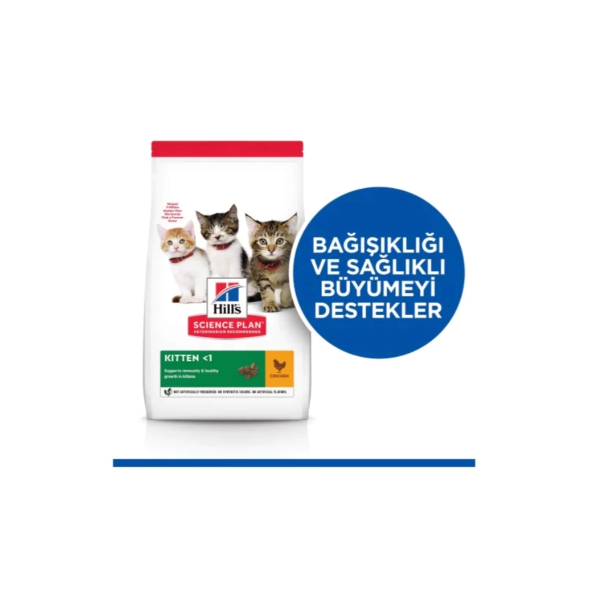 Hills Kitten Healthy Development Tavuklu Yavru Kedi Maması 1.5 Kg