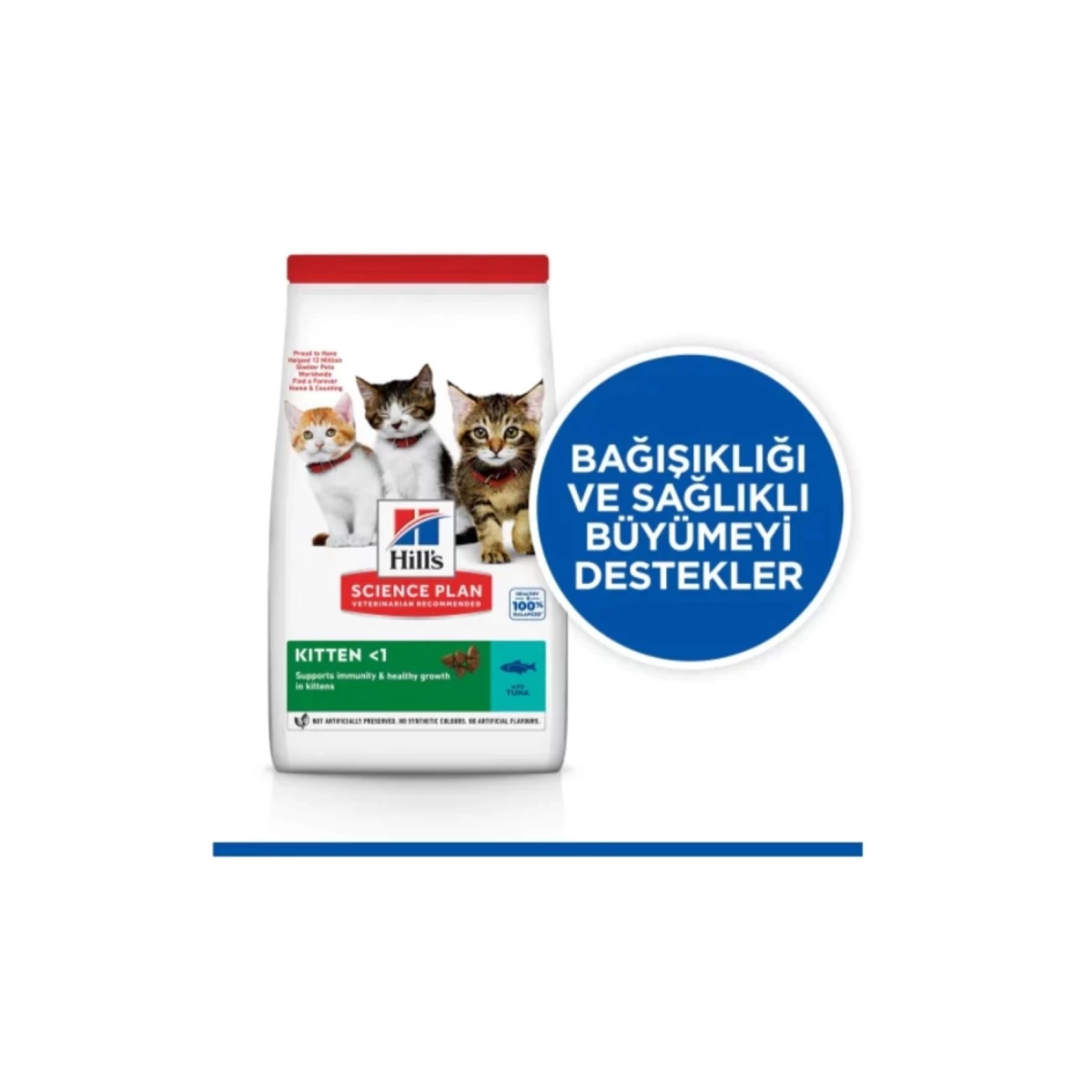 Hills Kitten Healthy Development Ton Balıklı Yavru Kedi Maması 1.5 Kg