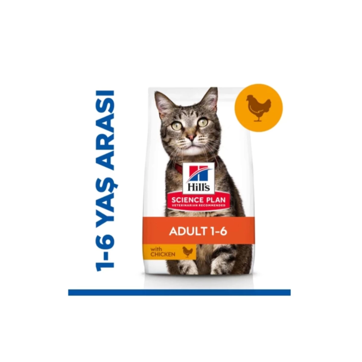 Hills Optimal Care Tavuklu Yetişkin Kedi Maması 1,5 Kg