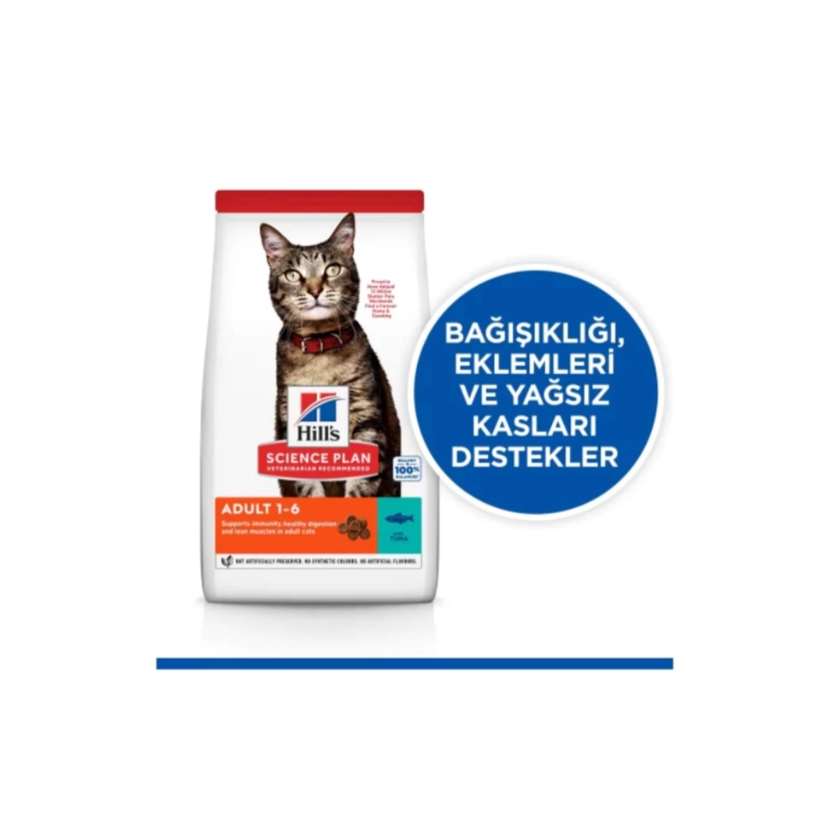 Hills Optimal Care Ton Balıklı Yetişkin Kedi Maması 1,5 Kg