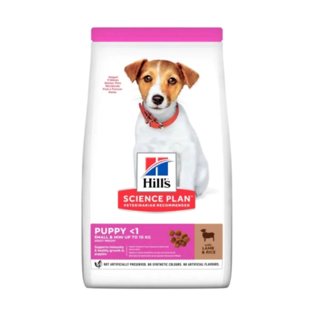 Hills Puppy Kuzulu ve Pirinçli Küçük Irk Yavru Köpek Maması 1,5 Kg
