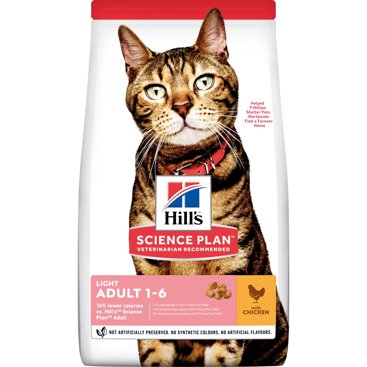 Hills Scıence Plan Light Yetişkin Tavuklu Kedi Maması 1.5 Kg