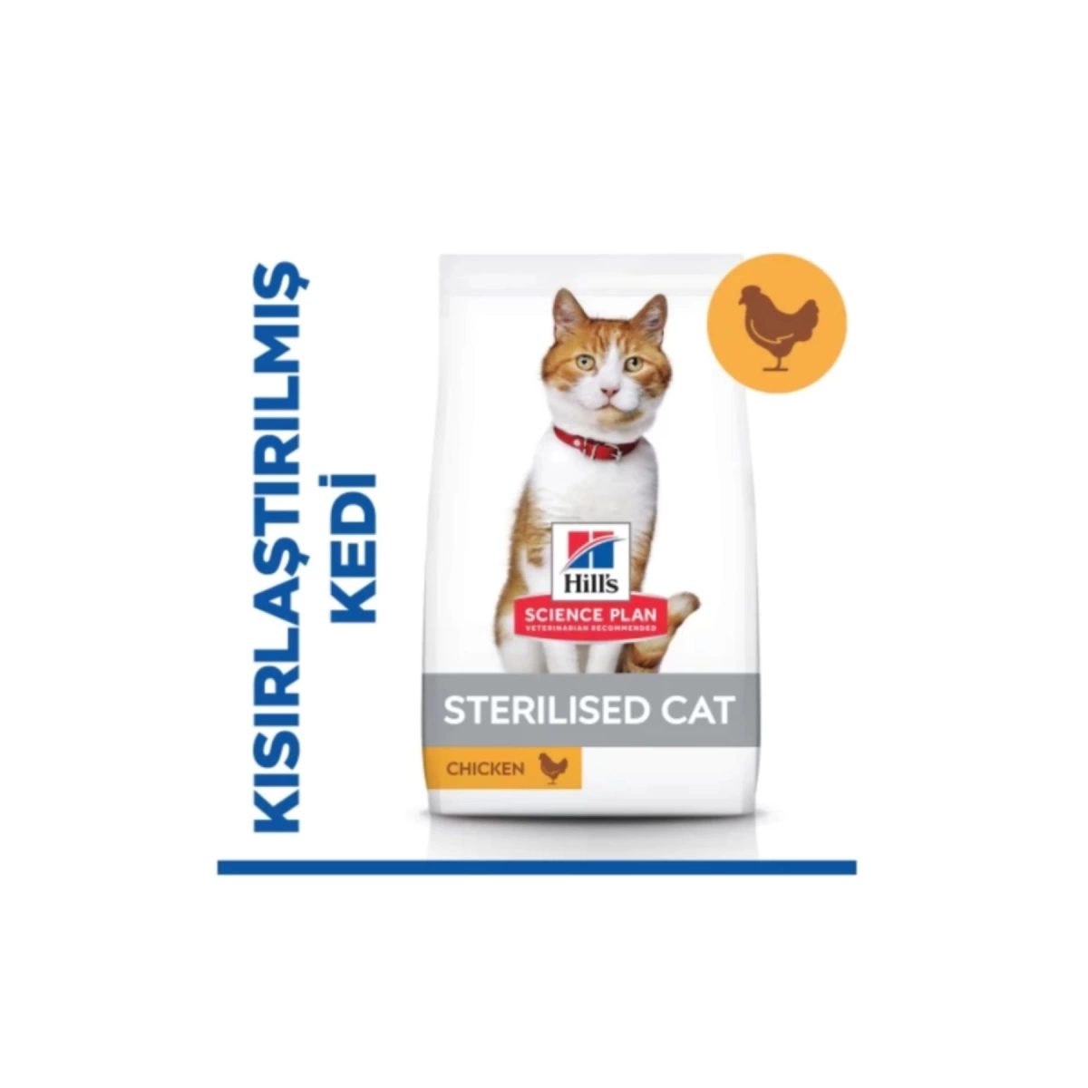 Hills Tavuklu Kısırlaştırılmış Kedi Maması 3 Kg