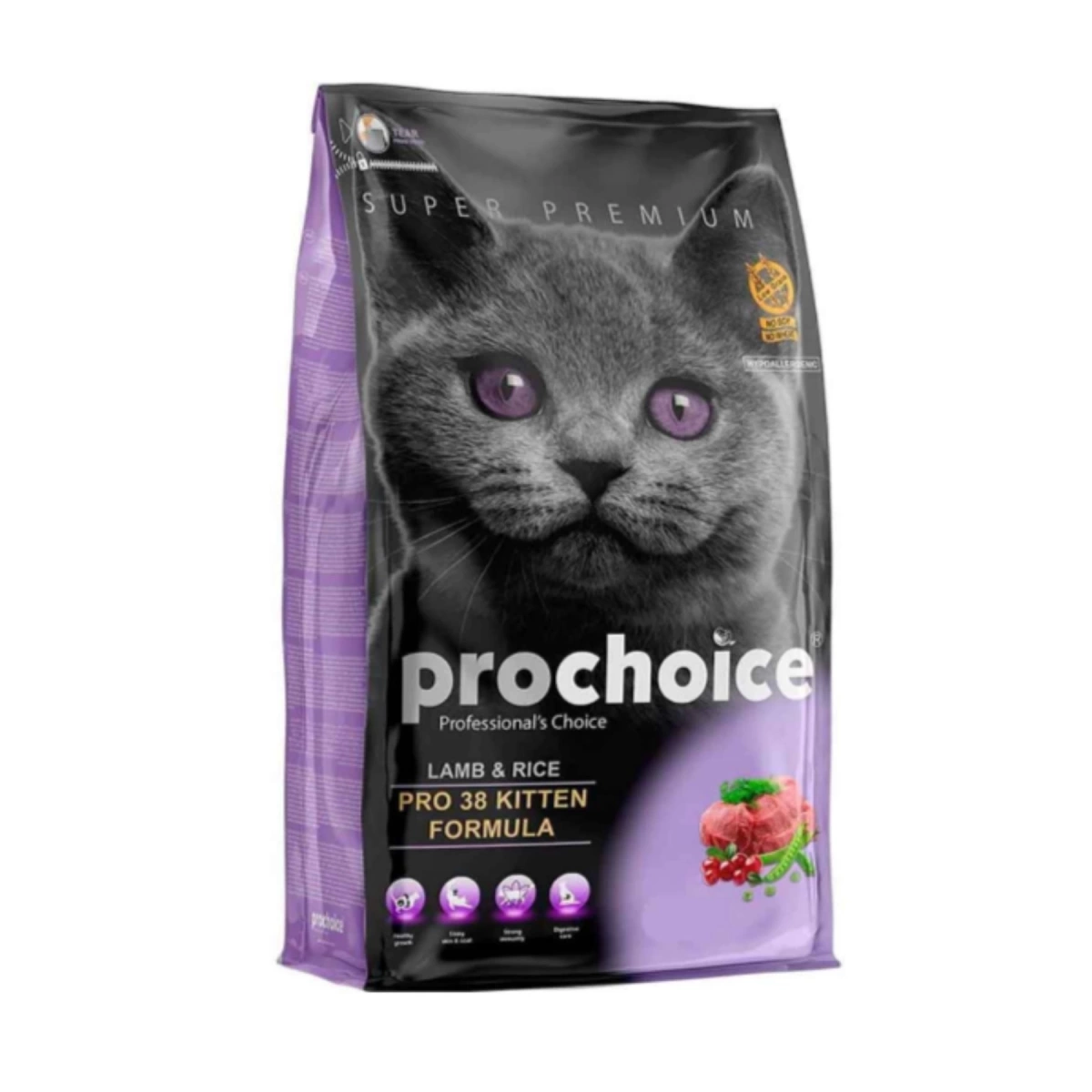 Prochoice PRO 38 Kuzu Pirinç Yavru Kedi Maması 15 Kg
