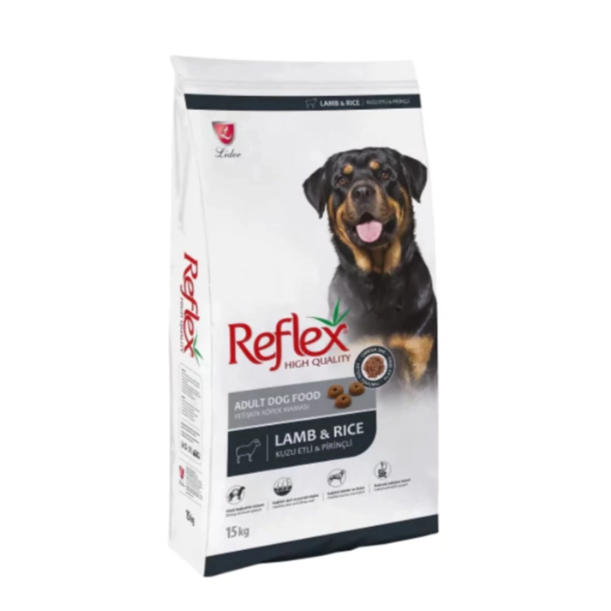 Reflex Kuzulu Pirinçli Yetişkin Köpek Maması 3 Kg