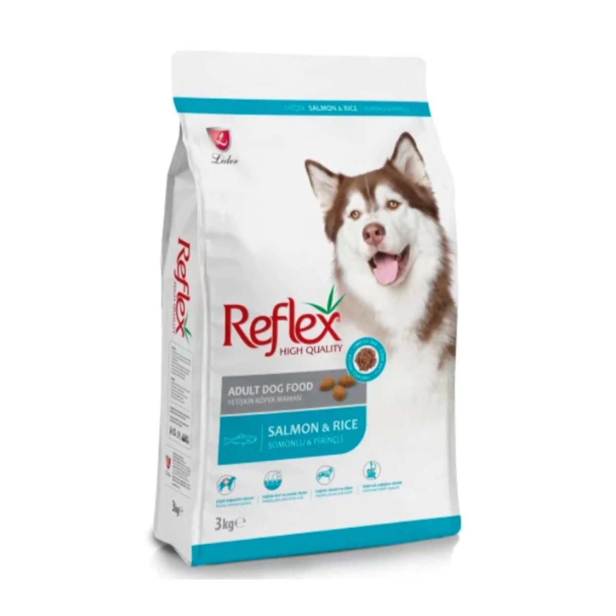 Reflex Somonlu ve Pirinçli Yetişkin Köpek Maması 3 Kg