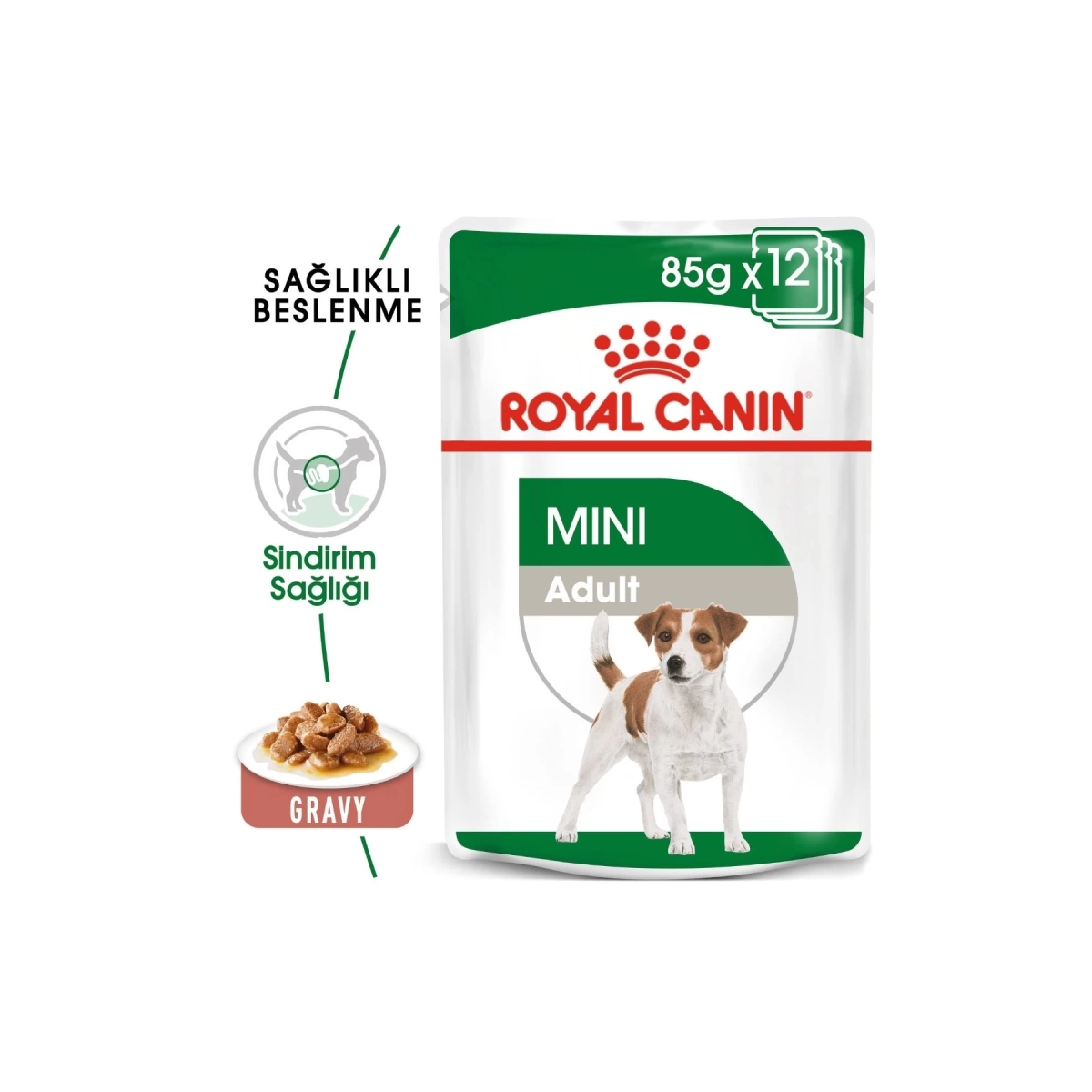 Royal Canin Mini Adult Yaş Köpek Maması 85 Gr x 12 Li