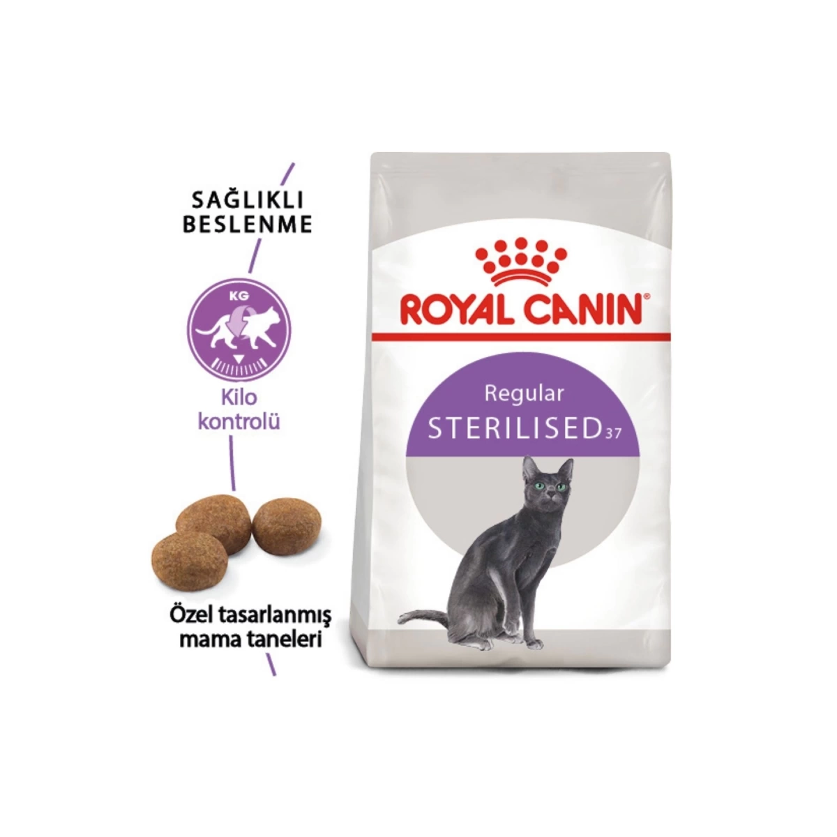 Royal Canin Sterilised 37 Kısırlaştırılmış Kedi Maması 4 Kg