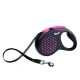 Flexi Design Otomatik Şerit Köpek Gezdirme Kayışı 5m (Pembe) [S]