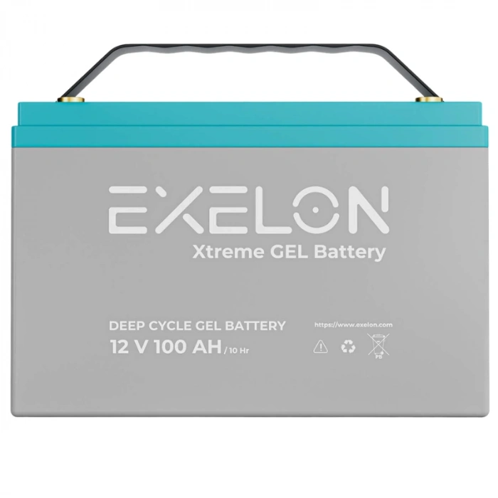 Exelon 12 Volt 100 Amper Jel Akü Derin Döngü Deep Cycle
