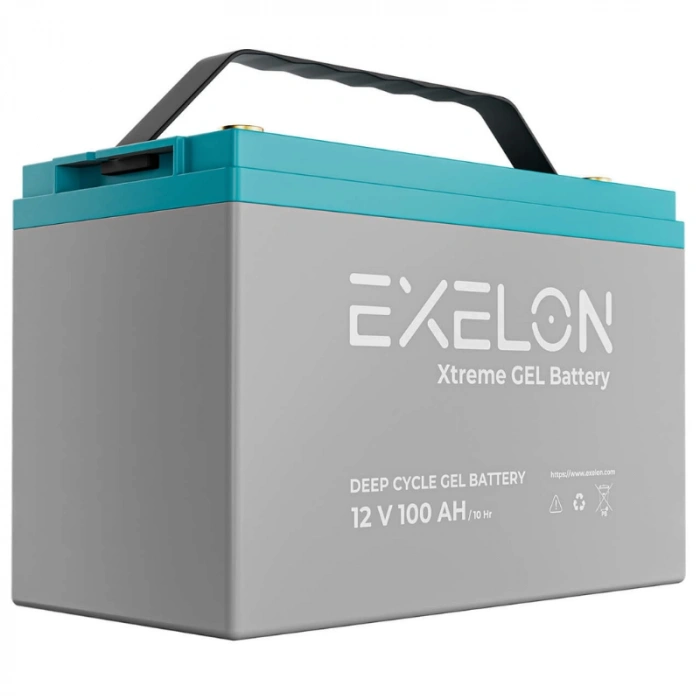 Exelon 12 Volt 100 Amper Jel Akü Derin Döngü Deep Cycle
