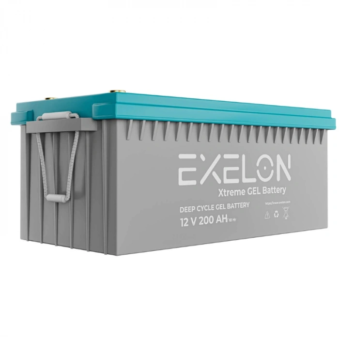 Exelon 12 Volt 200 Amper Jel Akü Derin Döngü Deep Cycle