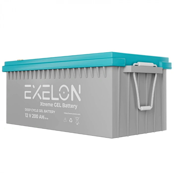 Exelon 12 Volt 200 Amper Jel Akü Derin Döngü Deep Cycle