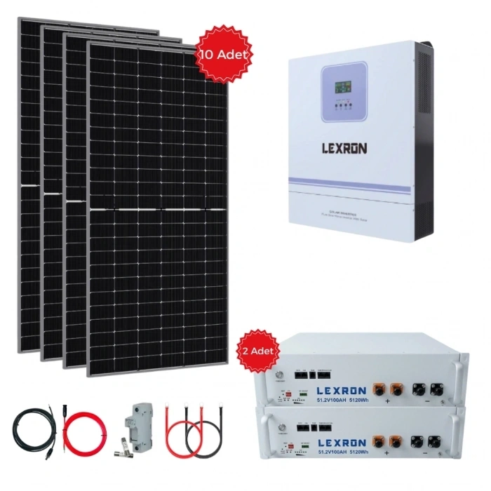 Lexron 11 kW S Hazır Solar Paket