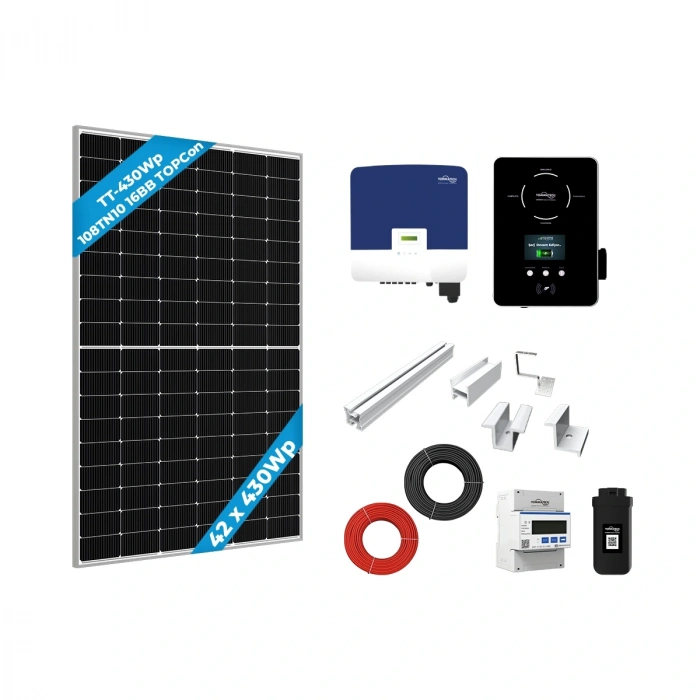 Üç Faz 15kWe On Grid Large Paket