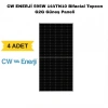 CW ENERJİ 595W 144TN10 Bifacial Topcon G2G Güneş Paneli (4 ADET)