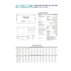 Exelon 12 Volt 150 Amper Jel Akü Derin Döngü Deep Cycle
