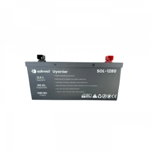 Solinved 12.8V 100AH Lityum Akü