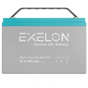 Exelon 12 Volt 100 Amper Jel Akü Derin Döngü Deep Cycle