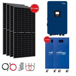 Tommatech 20 kW Trifaze Hibrit Solar Paket