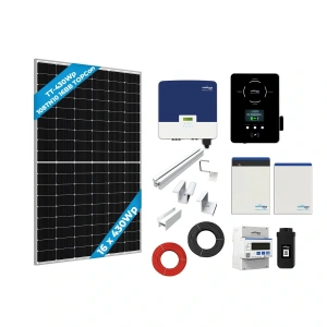 Üç Faz 6kWe Hibrit Large Paket On-Grid Paketler