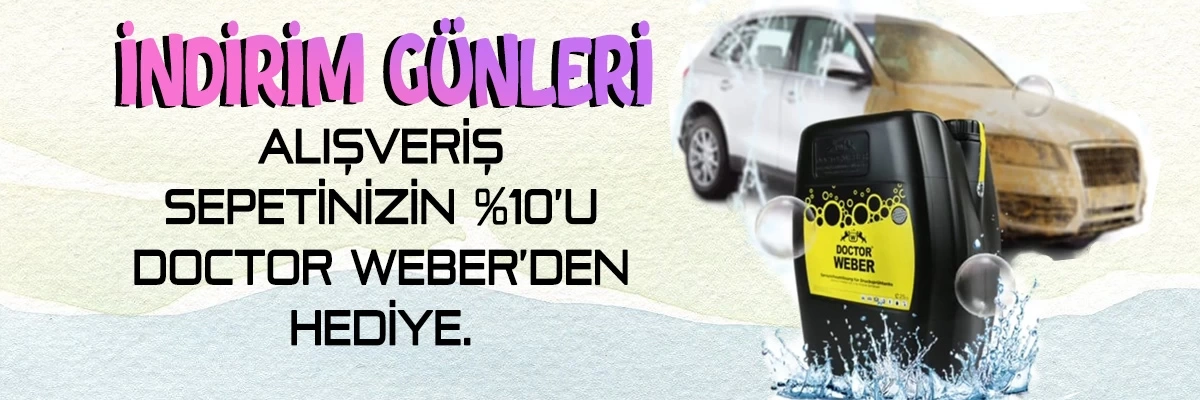 Oto Bakım ve Temizlik Ürünlerinde %10 indirim kampanyası