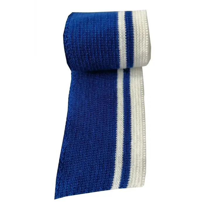 2 Adet Ribana Kumaş Şerit Bant Çok Amaçlı – Mavi Beyaz Çizgili T 545